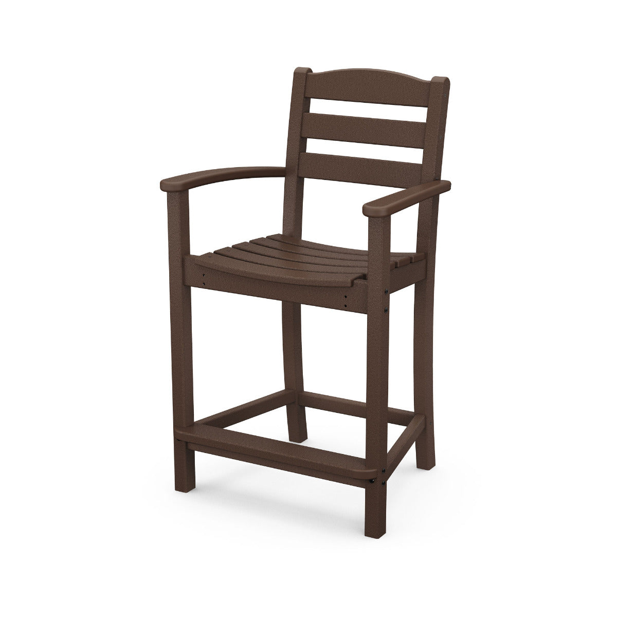 POLYWOOD La Casa Cafe Counter Arm Chair