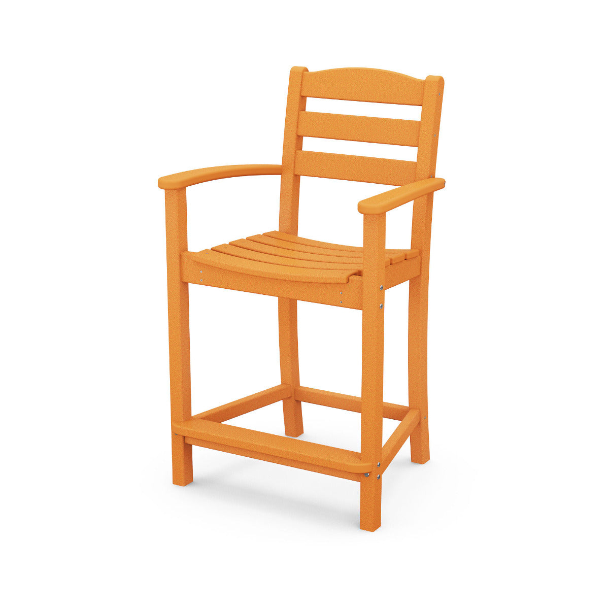 POLYWOOD La Casa Cafe Counter Arm Chair
