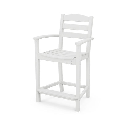 POLYWOOD La Casa Cafe Counter Arm Chair