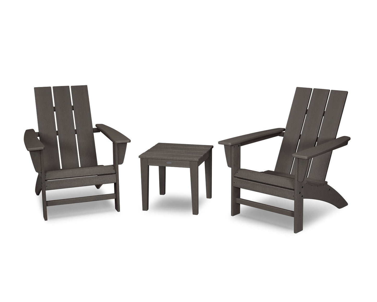 POLYWOOD Modern Adirondack 3-Piece Set