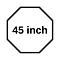 45" Octagon