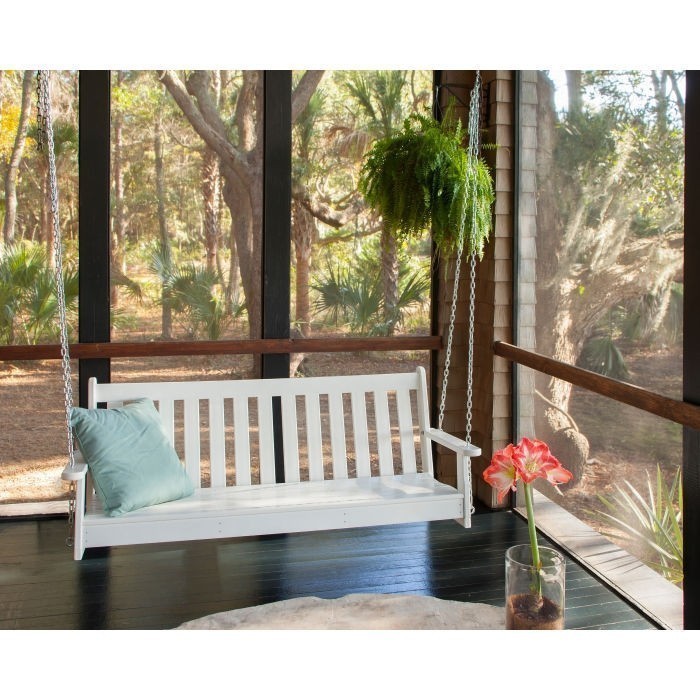 Polywood Vineyard 60" Swing Bench 