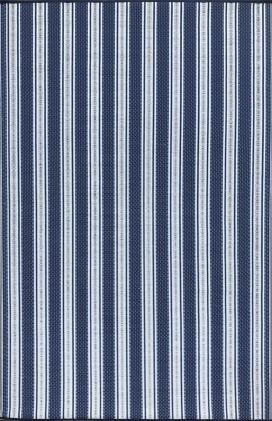 Blue/White Vertical Stripes