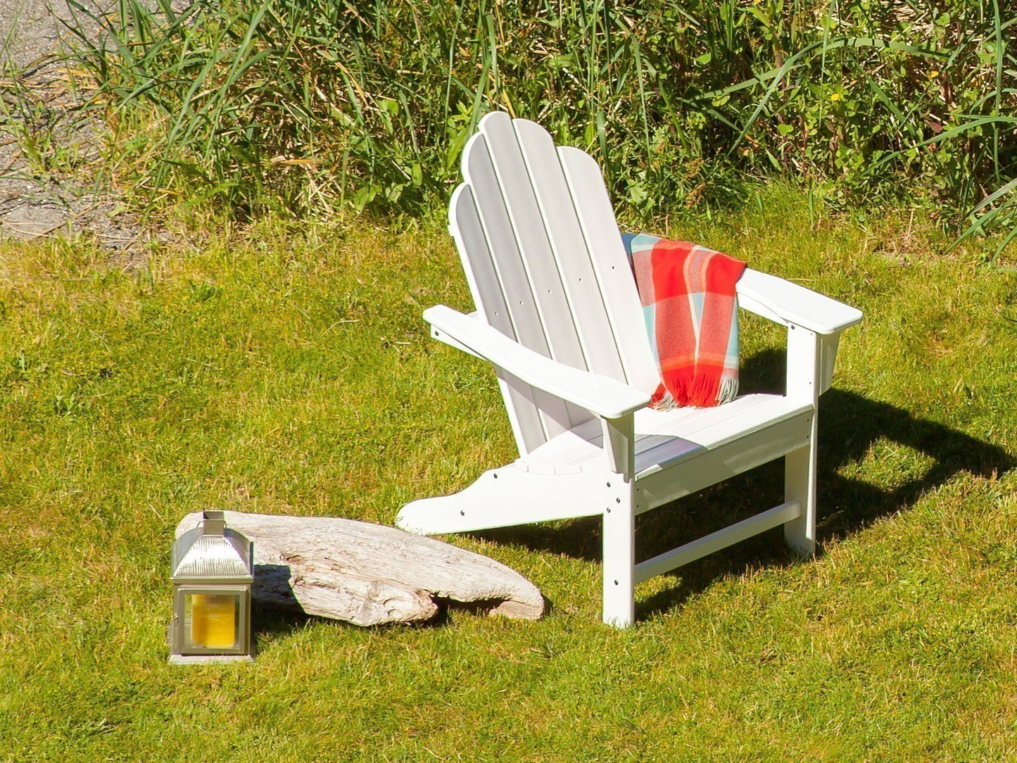 POLYWOOD Long Island  Recycled Plastic Adirondack Chair