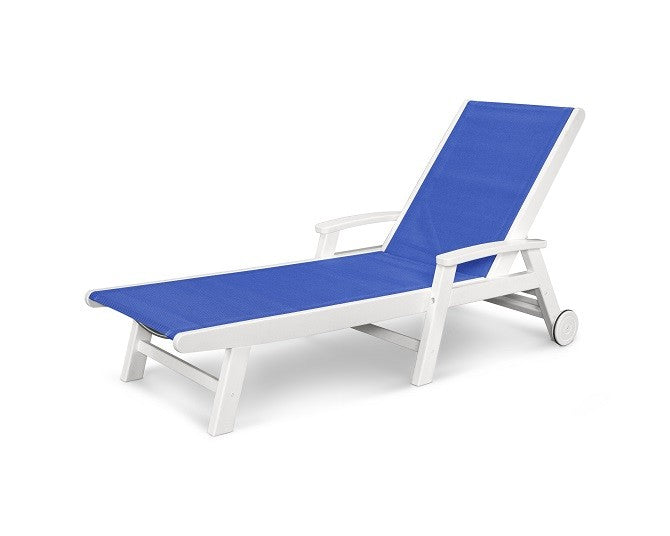 White Frame and Royal Blue Sling